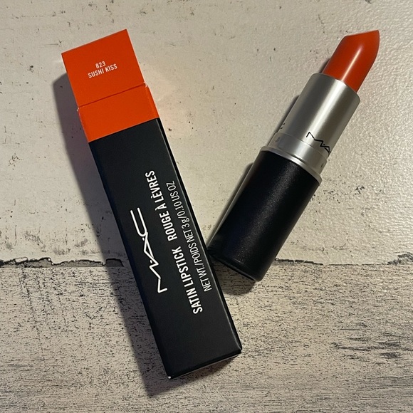 MAC Cosmetics Other - MAC SUSHI KISS SATIN LIPSTICK LIGHT ORANGE SALMON COLOR